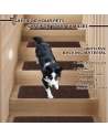 Stair Treads Non-Slip Carpet Indoor Set of 15 Treads Stair Rugs Mats Rubber Backing (30 x 8 inch)