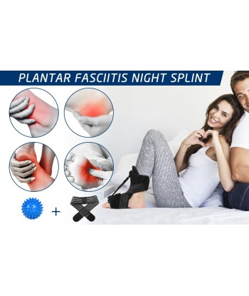 2020 Updated Version Plantar Fasciitis Night Splint, Efferey Night Splint for Plantar Fasciitis