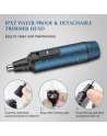 Ear Nose Hair Trimmer Eyebrow Facial Trimmer Clipper for Men and Women, IPX7 Waterproof