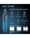 Ear Nose Hair Trimmer Eyebrow Facial Trimmer Clipper for Men and Women, IPX7 Waterproof