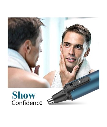 Ear Nose Hair Trimmer Eyebrow Facial Trimmer Clipper for Men and Women, IPX7 Waterproof