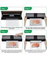 Vacuum Sealer, Automatic Food Sealer Machine for Food Savers|Easy to Clean|Dry & Moist Food Modes| Compact Design