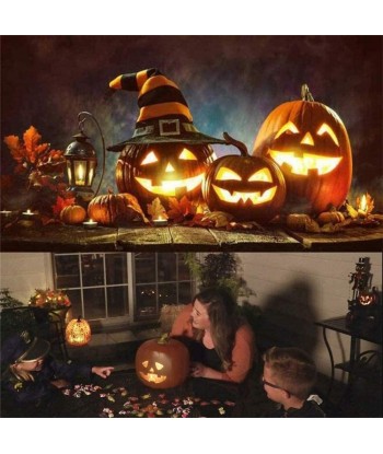 2020 Halloween Flash, Halloween Talking Animated Pumpkin with Built-in Projector & Speaker (3in1)