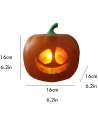 2020 Halloween Flash, Halloween Talking Animated Pumpkin with Built-in Projector & Speaker (3in1)