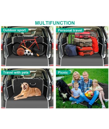 Cargo Liner Cover for Dogs, Pet Cargo Cover SUVs Dog Seat Cover Mat with Side and Bumper Flap Protector