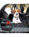 meekPet Dog Car Seat Cover for Pets 100% Waterproof Hammock for Dogs Backseat