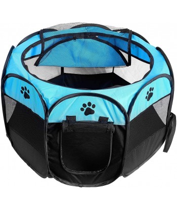 Portable Foldable Pet Playpen Dogs Cats Indoor/Outdoor Use Waterproof Scratch Resistant Pet Bed