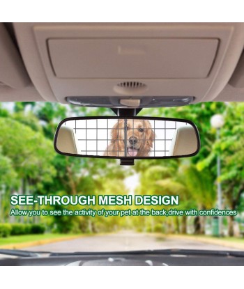 Dog Barrier for SUV's, Cars & Vehicles, Heavy-Duty - Adjustable Pet Barrier, Universal Fit