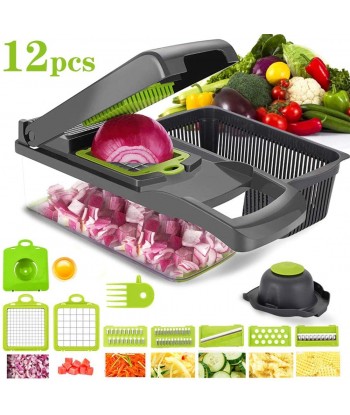 Vegetable Chopper - 12 in 1...