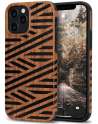 Compatible with iPhone 12 Pro Max Case Easy Grip with Wood Grain Design Slim Hybrid Case