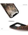 Compatible with iPhone 12 Pro Max Case Easy Grip with Wood Grain Design Slim Hybrid Case