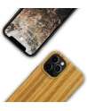 Compatible with iPhone 12 Pro Max Case Easy Grip with Wood Grain Design Slim Hybrid Case