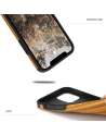 Compatible with iPhone 12 Pro Max Case Easy Grip with Wood Grain Design Slim Hybrid Case