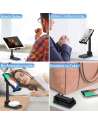 Wireless Charger, Phone Stand 2 in 1 Dual Wireless Charging, Adjustable Phone Holder 10 W Max QI Fast Charge