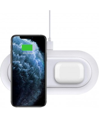 Dual Wireless Charger, 20W...