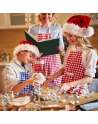 12pcs Christmas Cookie Cutters Set, Metal Biscuit Molds for Party Treat Decoration